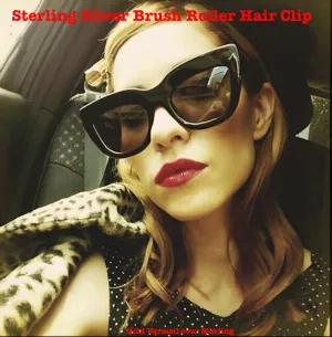 Brush Roller Hair Clip