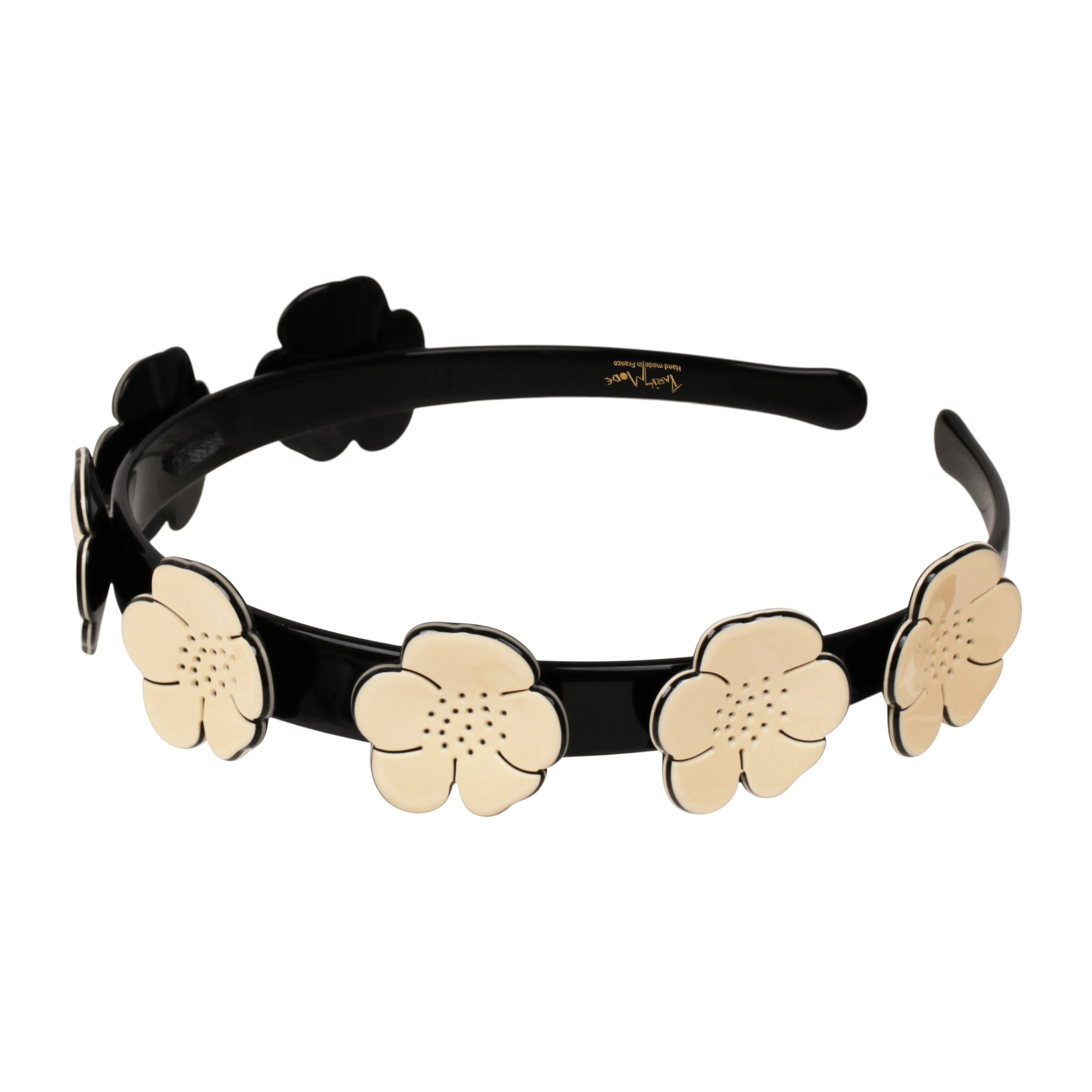 Camellia 1.5 cm Ivory Alice Band