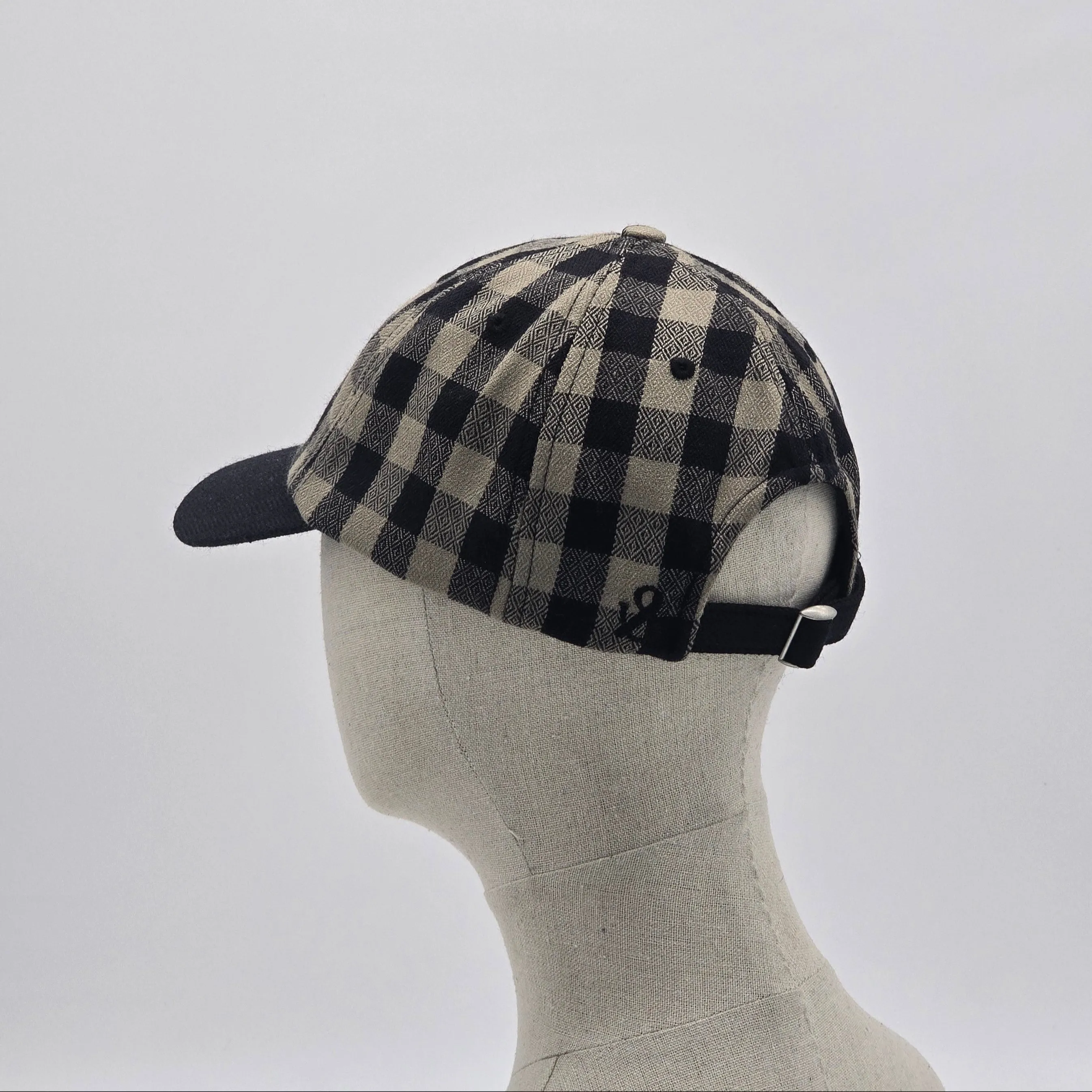 Cap in Checkered Diamond