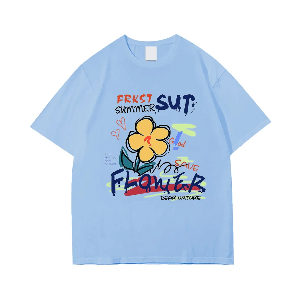 Chic Doodle Flowers T-Shirt