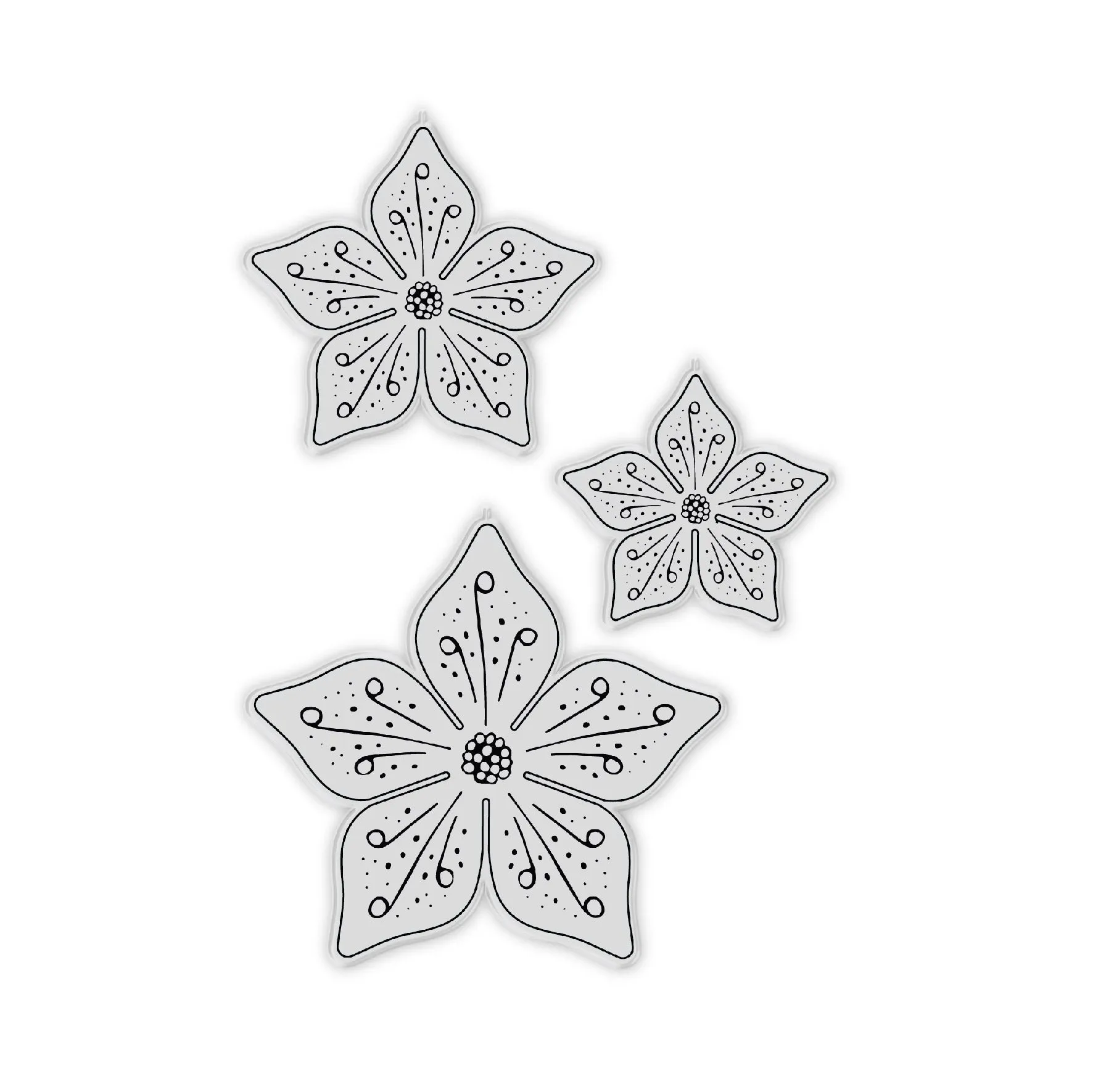 Chloes Creative Cards Photopolymer Stamp Set (A6) - Meadow Flower