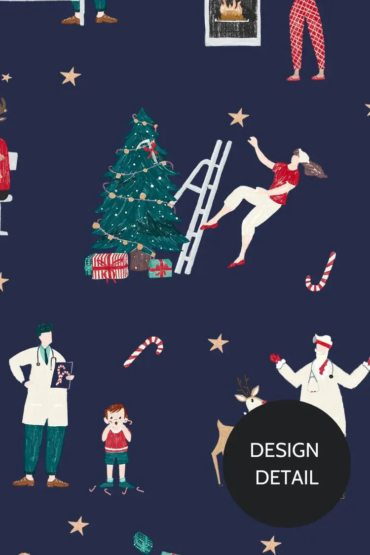 Christmas Healthcare Scrub Cap