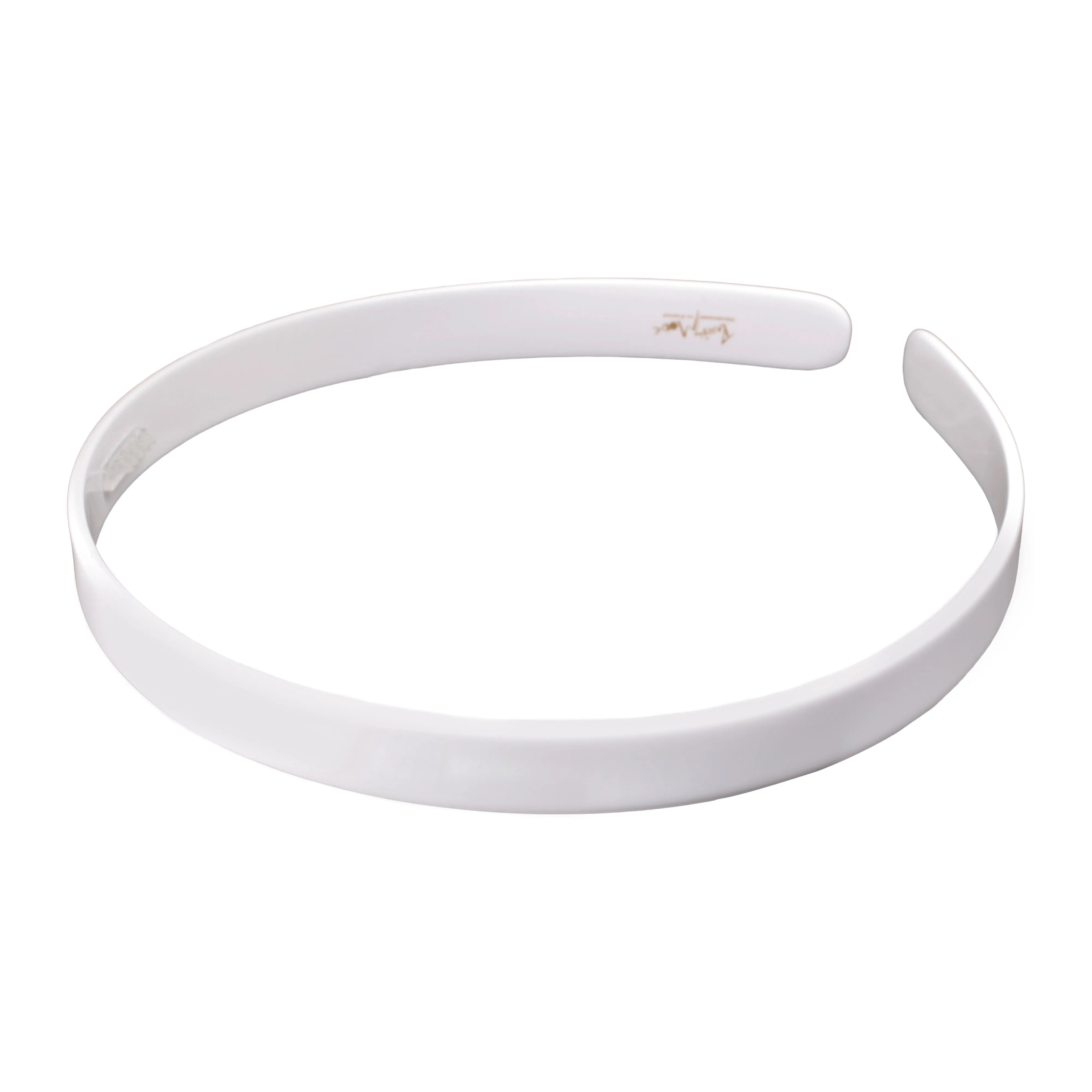 Classic 1 cm White Alice Band