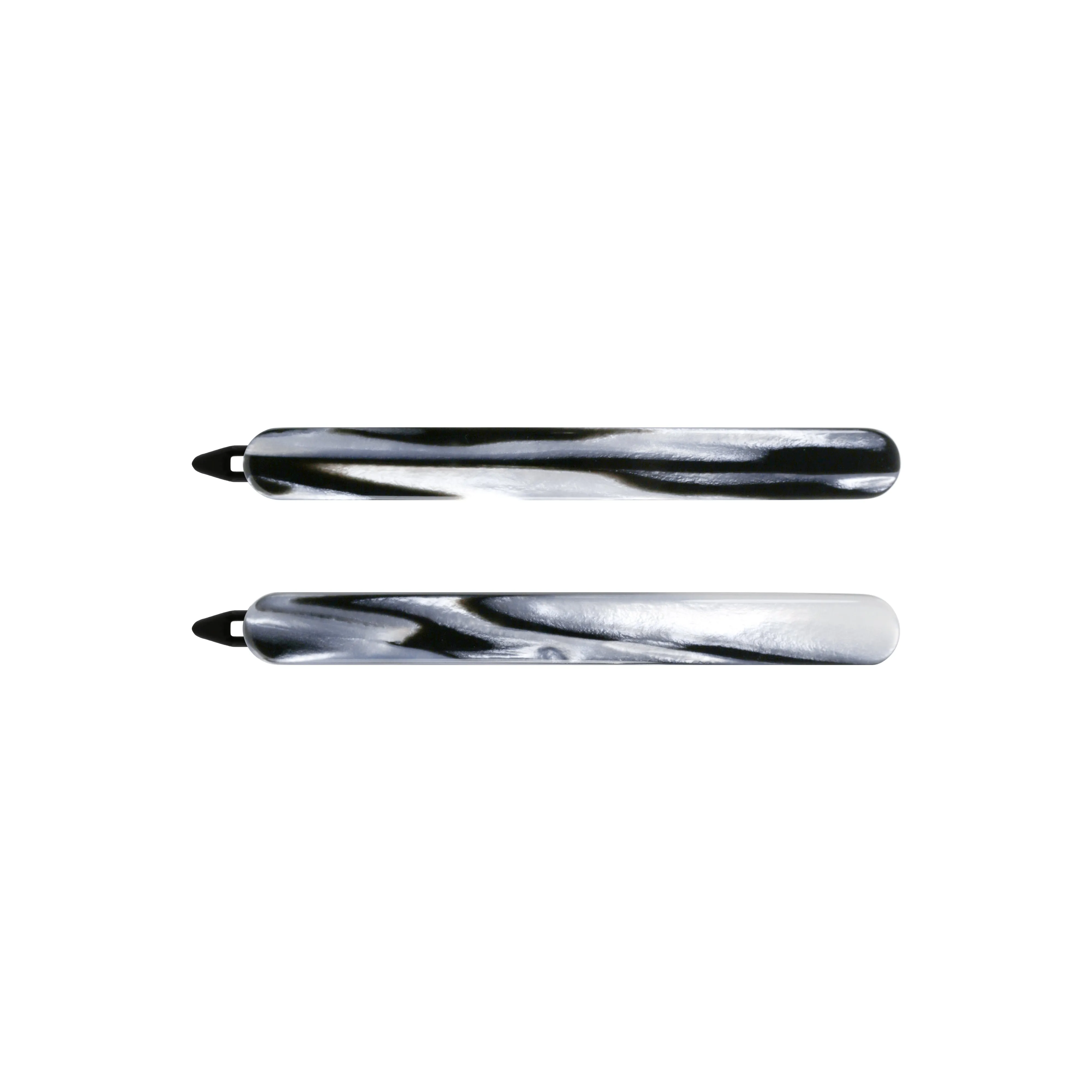 Classic Large Tigre Blanc Hair Clip Set