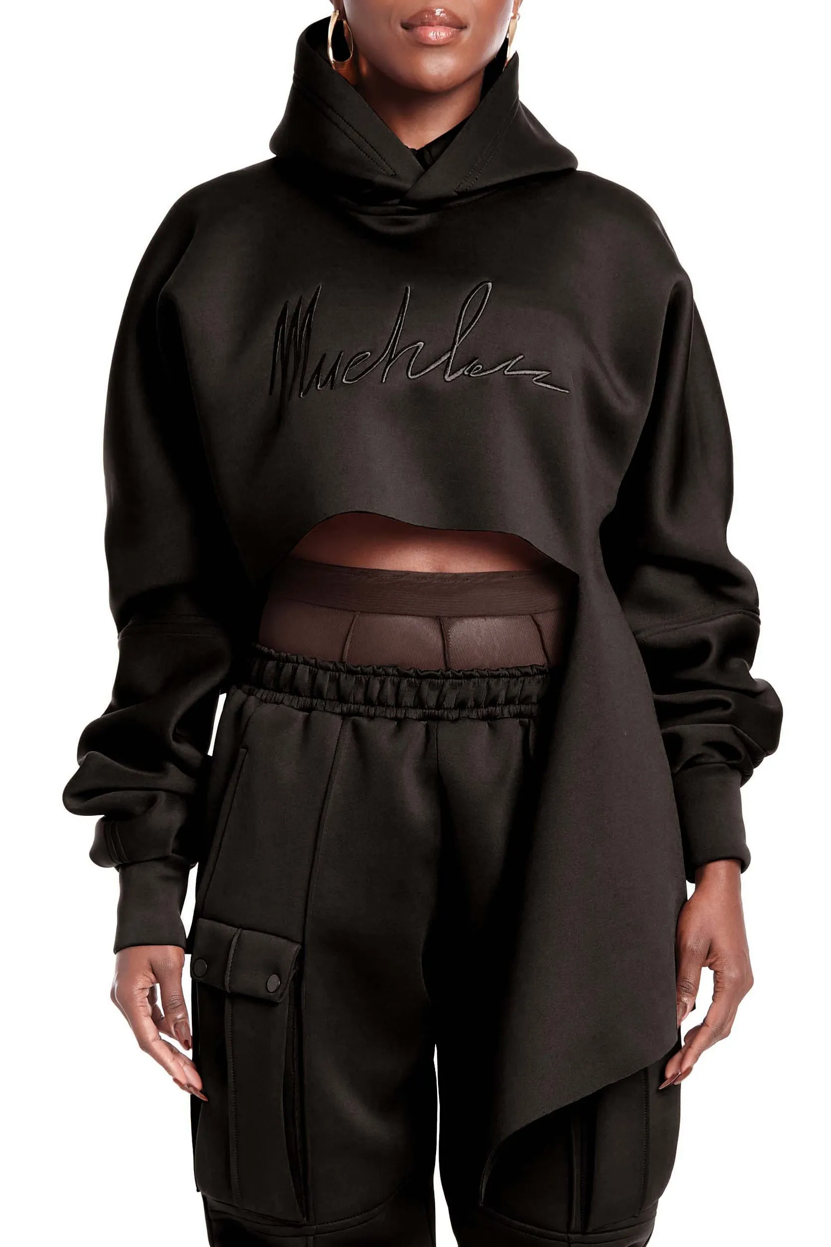 Classic Slashed Hoodie