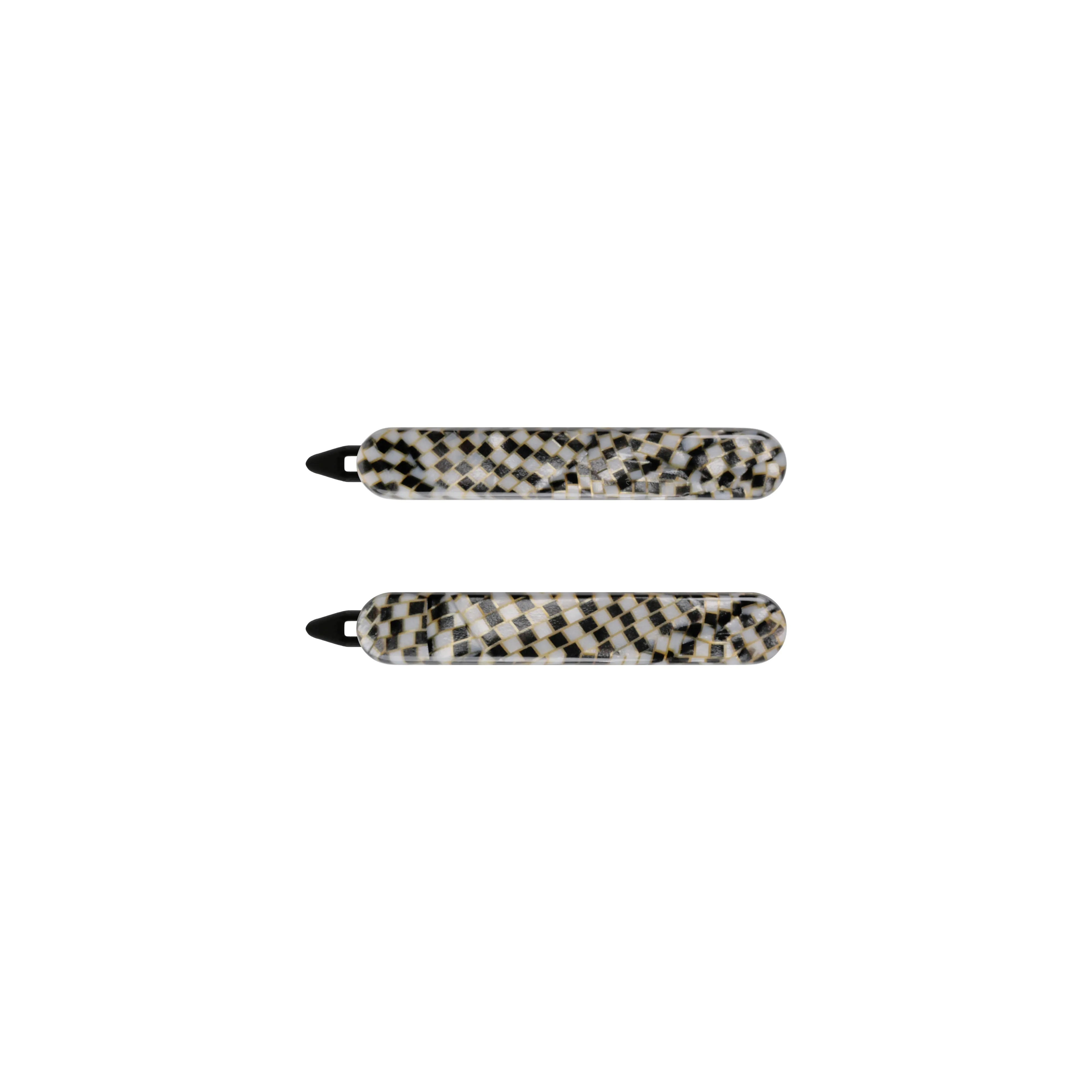 Classic Small Damier Hair Clip Set