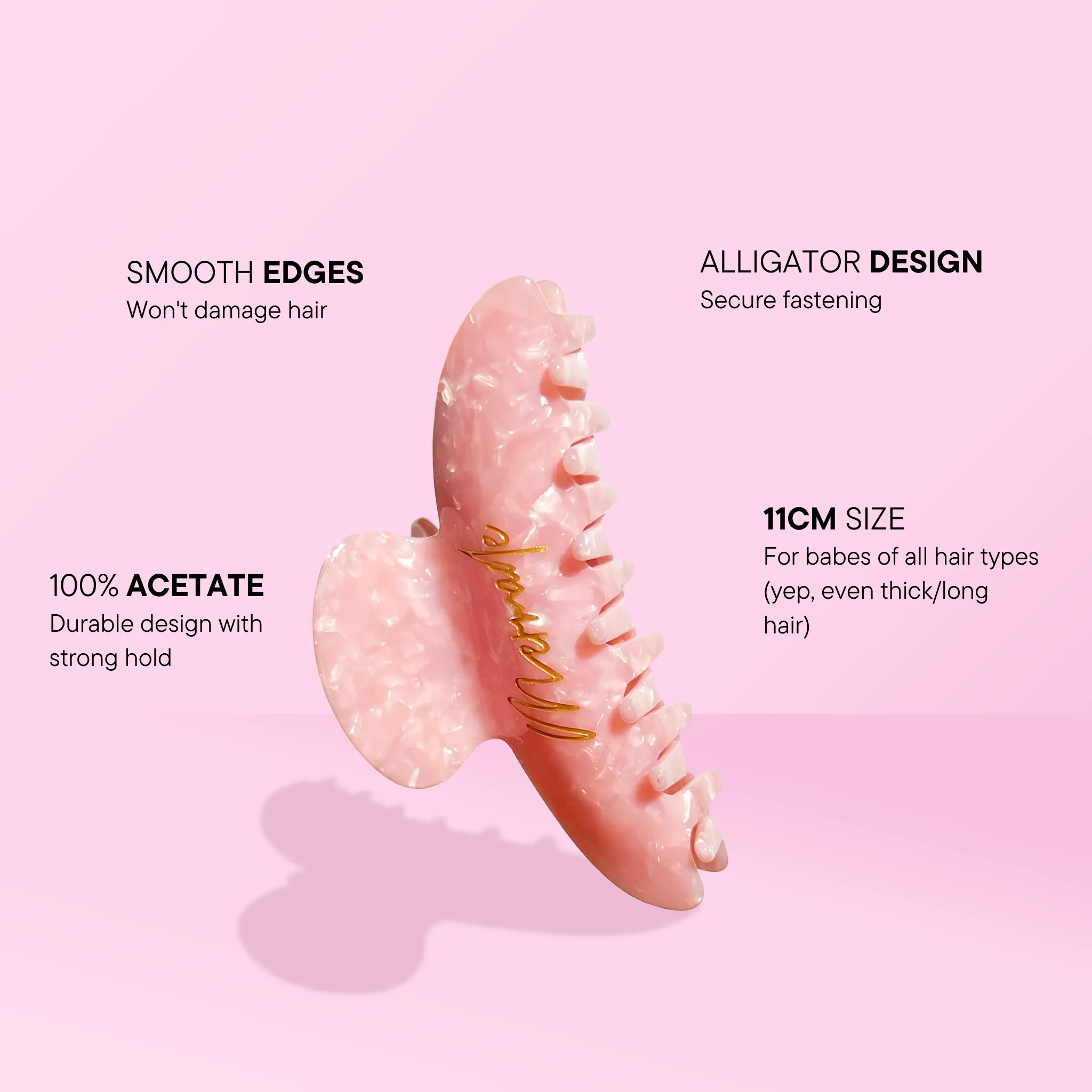 Claw Clip - Pink