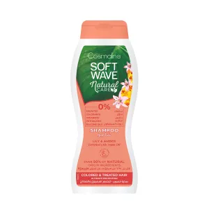 Cosmaline soft wave natural care shampoo colored & treated hair 400ml