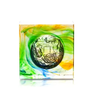 Crystal Fish, Goldfish, Prosperity Abound