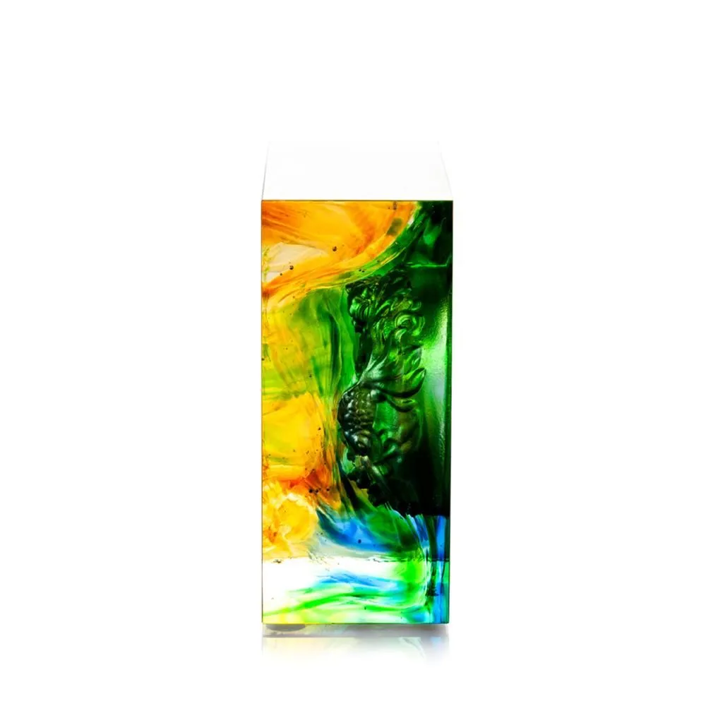 Crystal Fish, Goldfish, Prosperity Abound