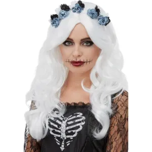 Day Of The Dead Wig, White