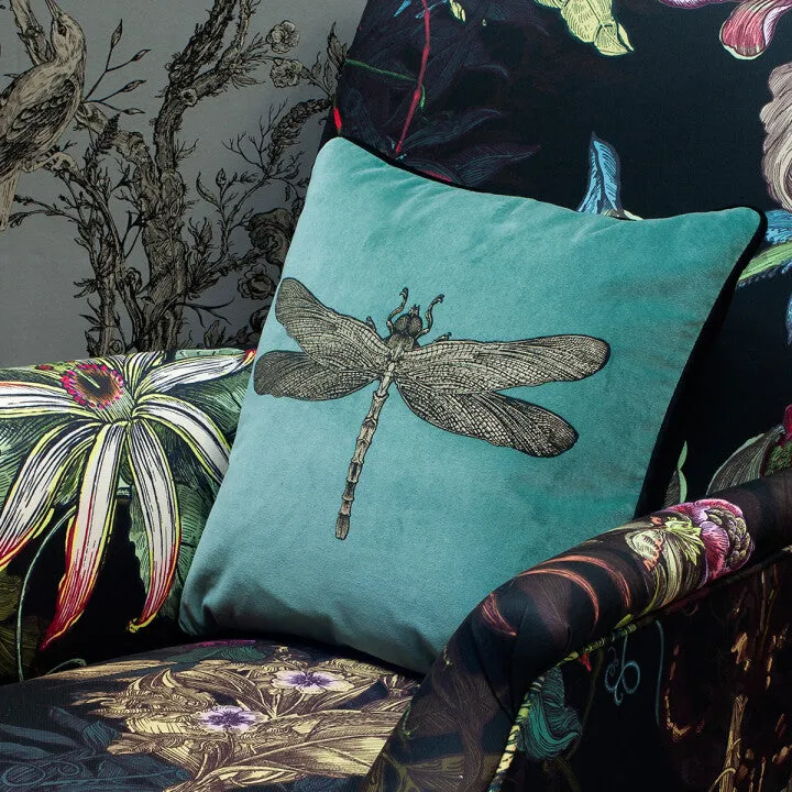 dragonfly cushion