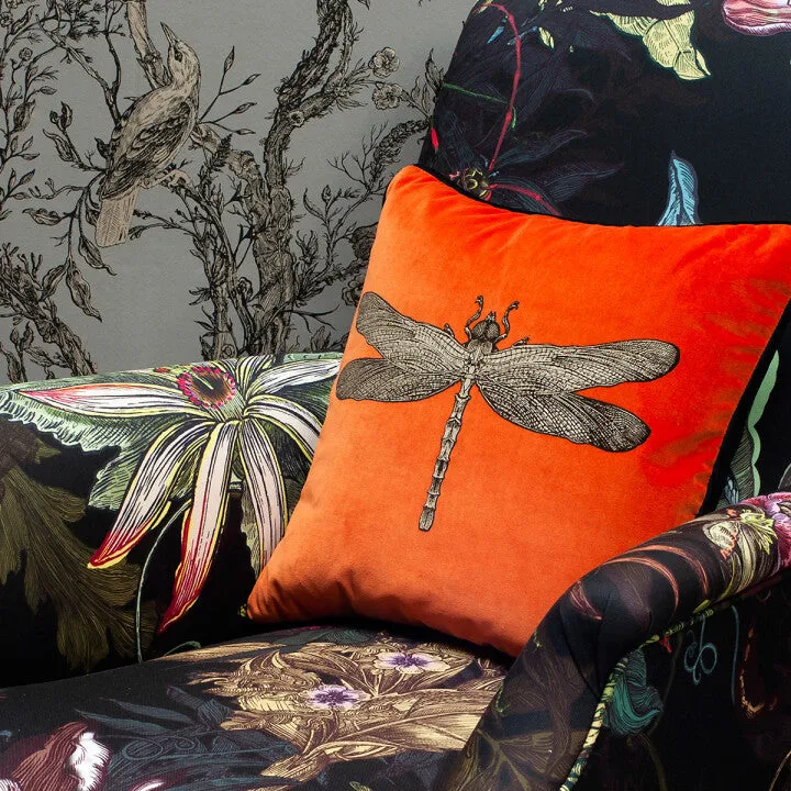 dragonfly cushion