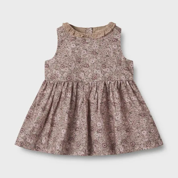 Dress Elma in Rose Shadow Flowers