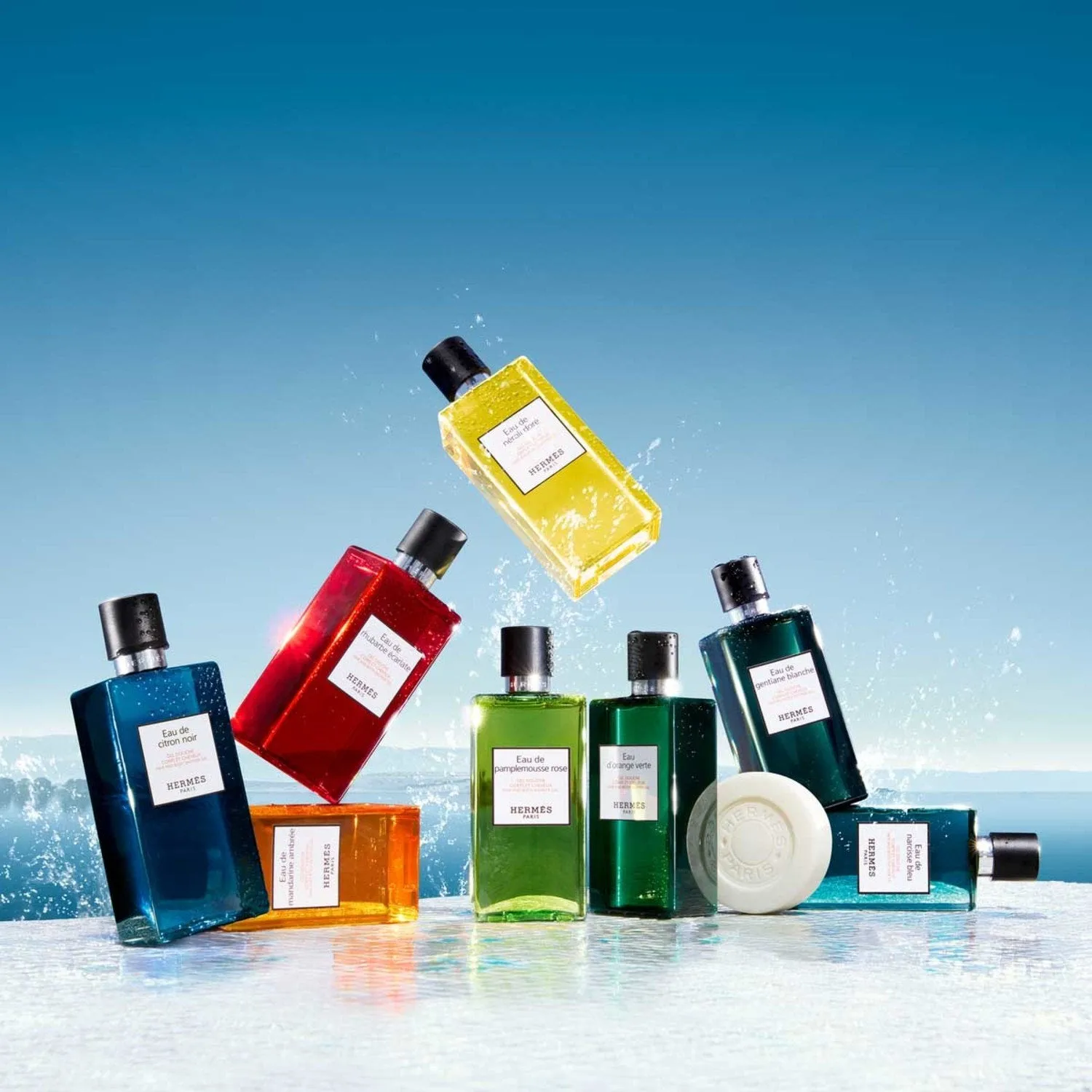 Eau de Rhubarbe Écarlate, Hair and body shower gel