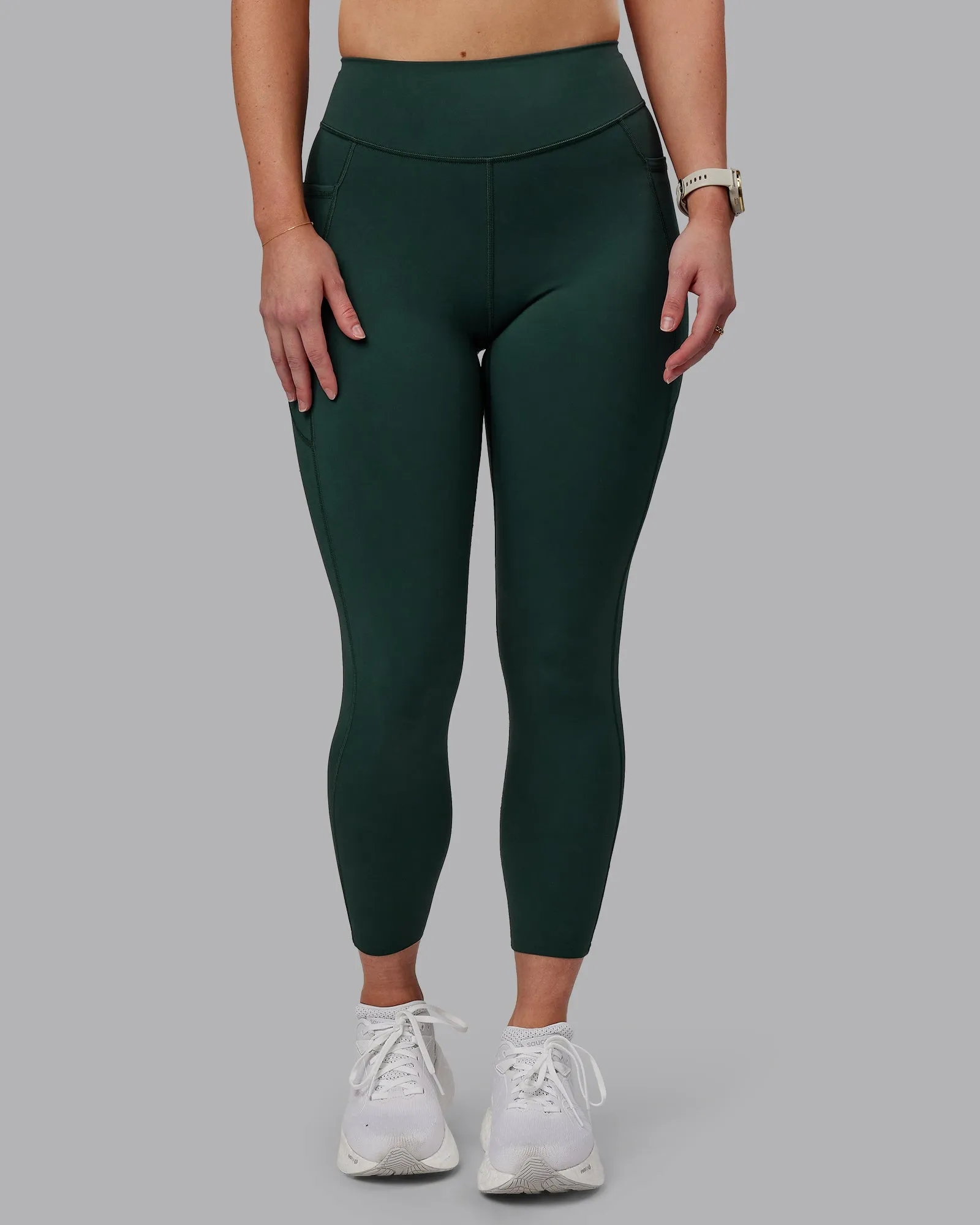 Elite 7/8 Length Leggings - Vital Green