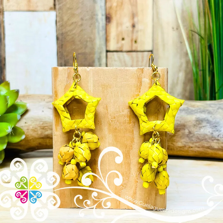 Estrella Earrings - Palm Earrings