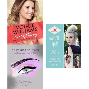 Everything beauty style fitness life, easy on the eyes and 100 awesome hair days 3 books collection set