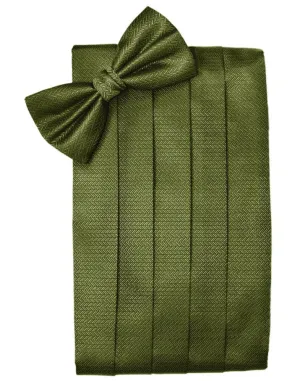 Fern Herringbone Cummerbund