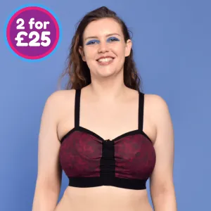 Flexi-Size Bra - Cherry Lace