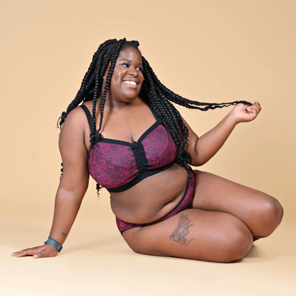 Flexi-Size Bra - Cherry Lace