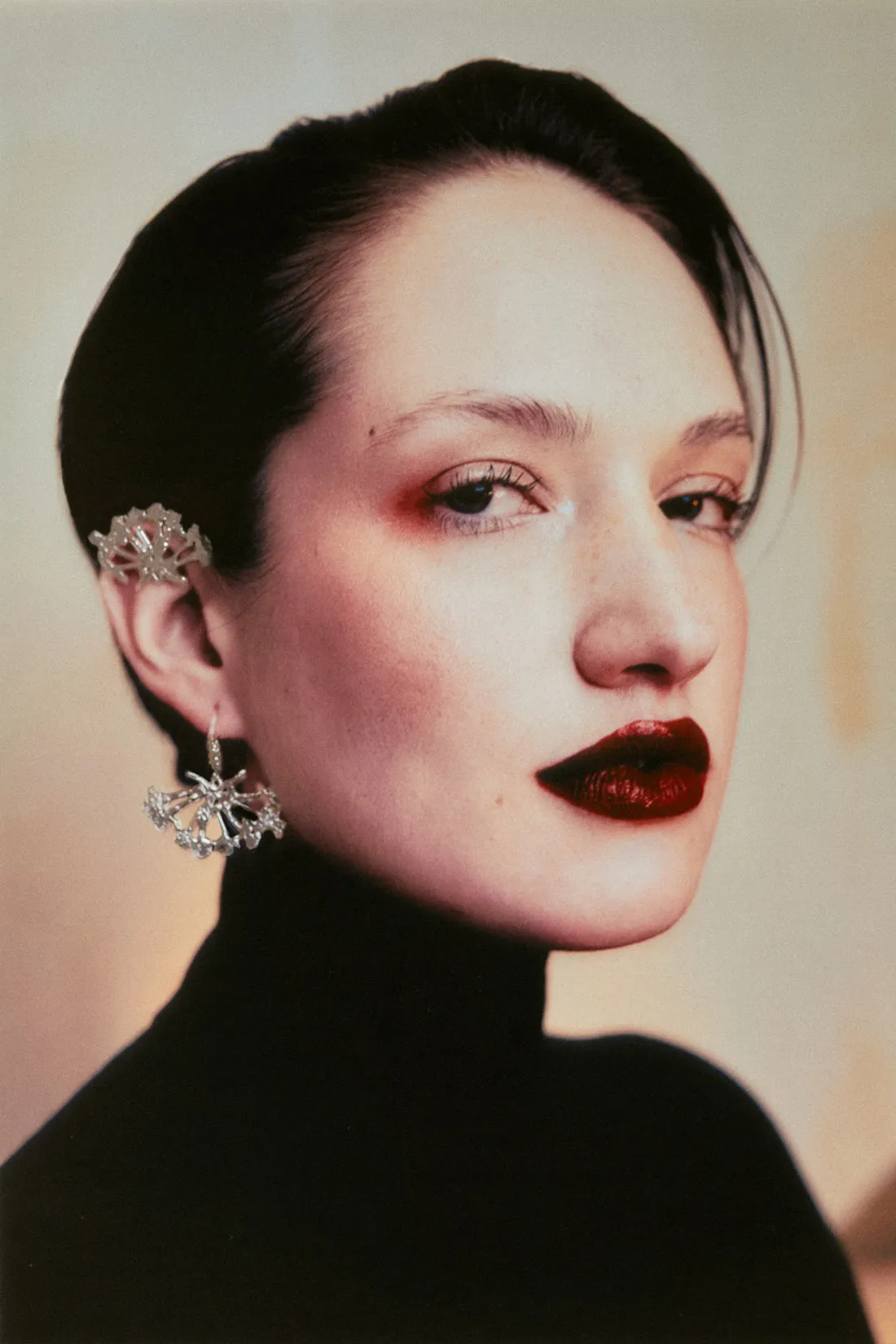 Floral Armour Earrings