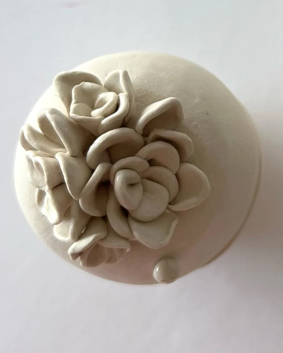 Floral Bouquet Canister