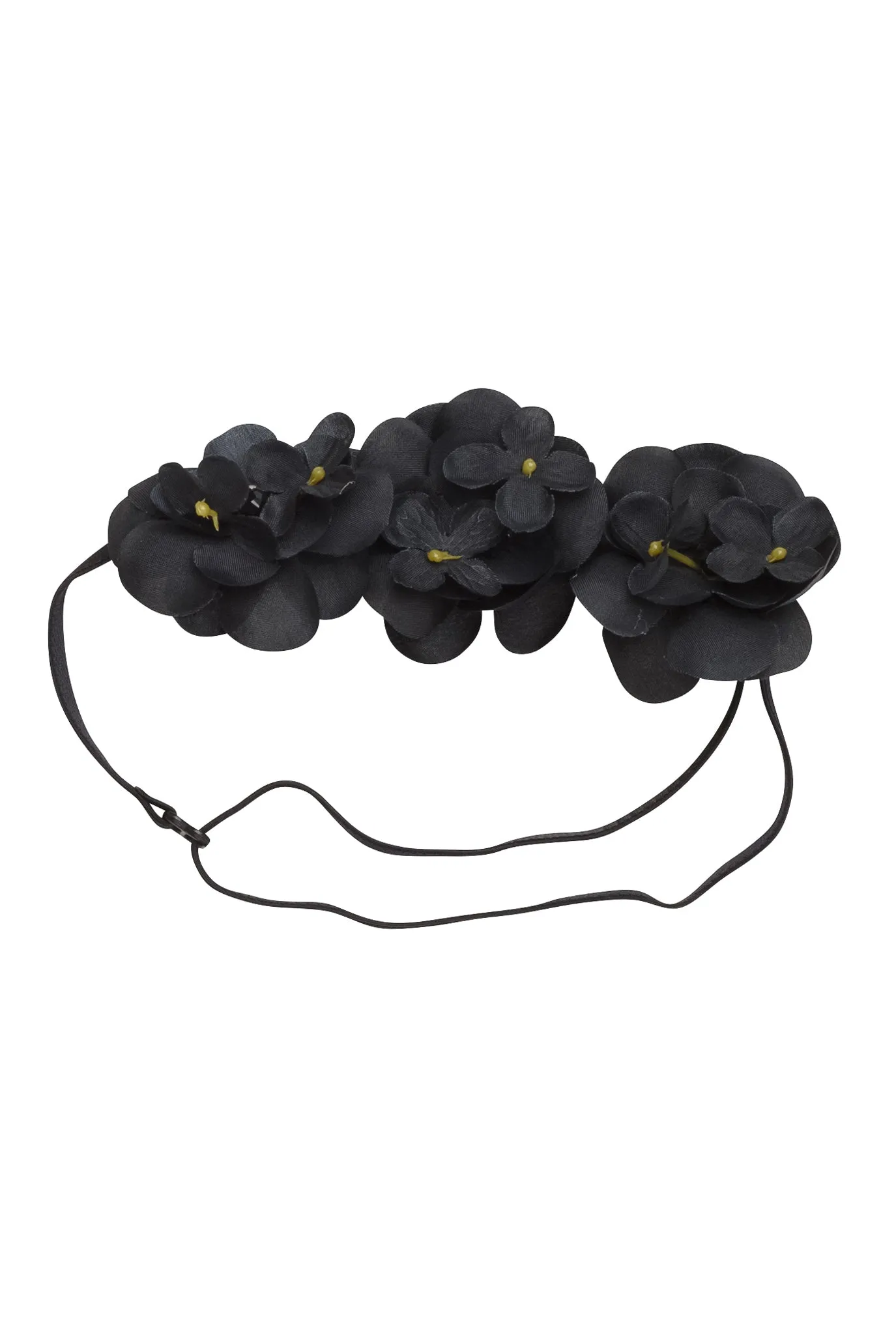Floral Crown Baby - Black