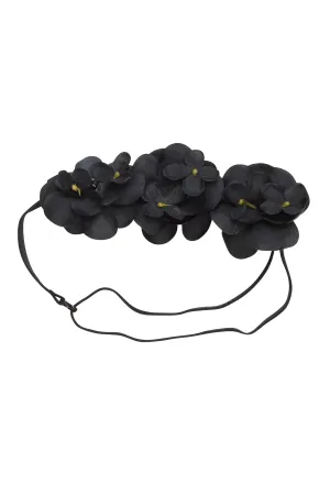 Floral Crown Baby - Black