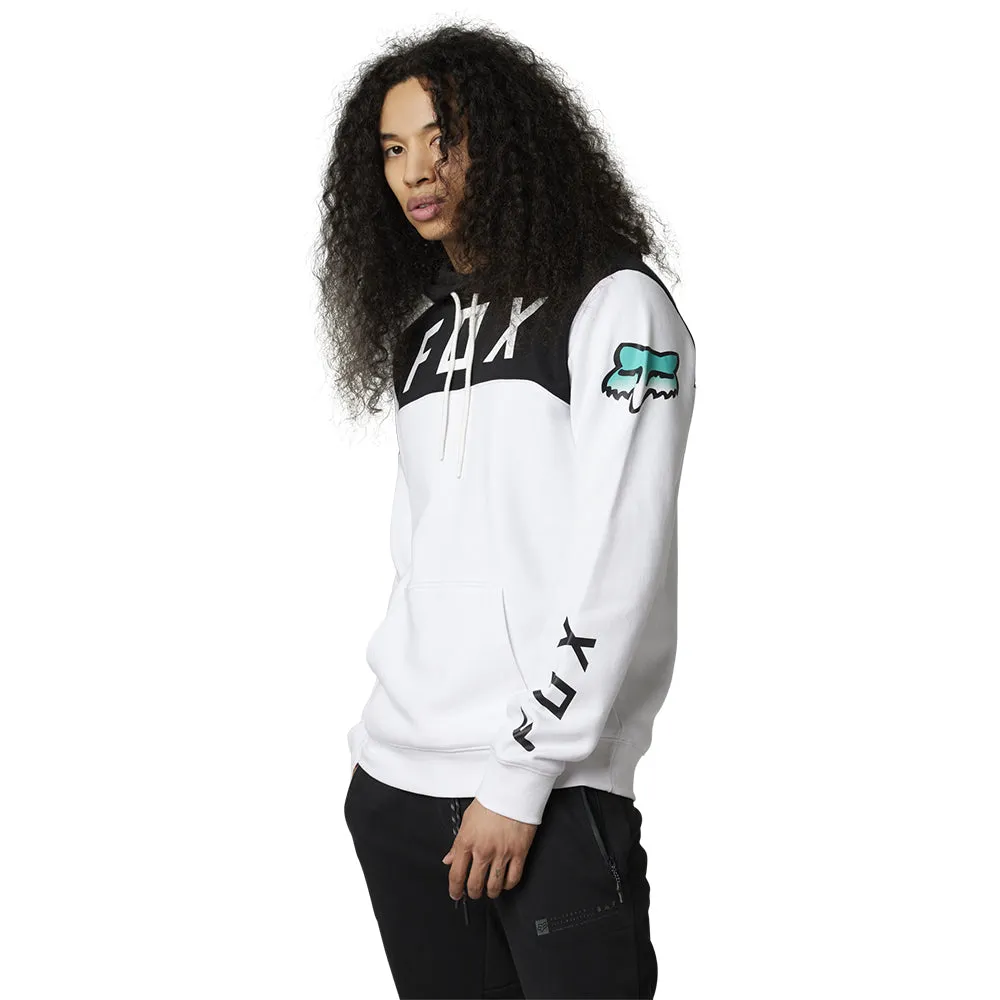 Fox Fgmnt Pullover Fleece Hoody [White]