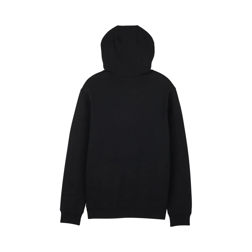 Fox Head Fleece Pullover Hoody - Black/Black