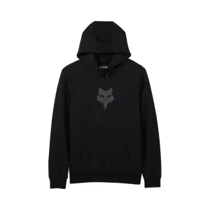 Fox Head Fleece Pullover Hoody - Black/Black