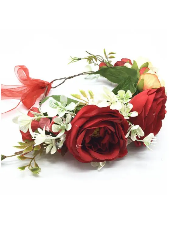 Girls Cute and Pretty Flower Halo