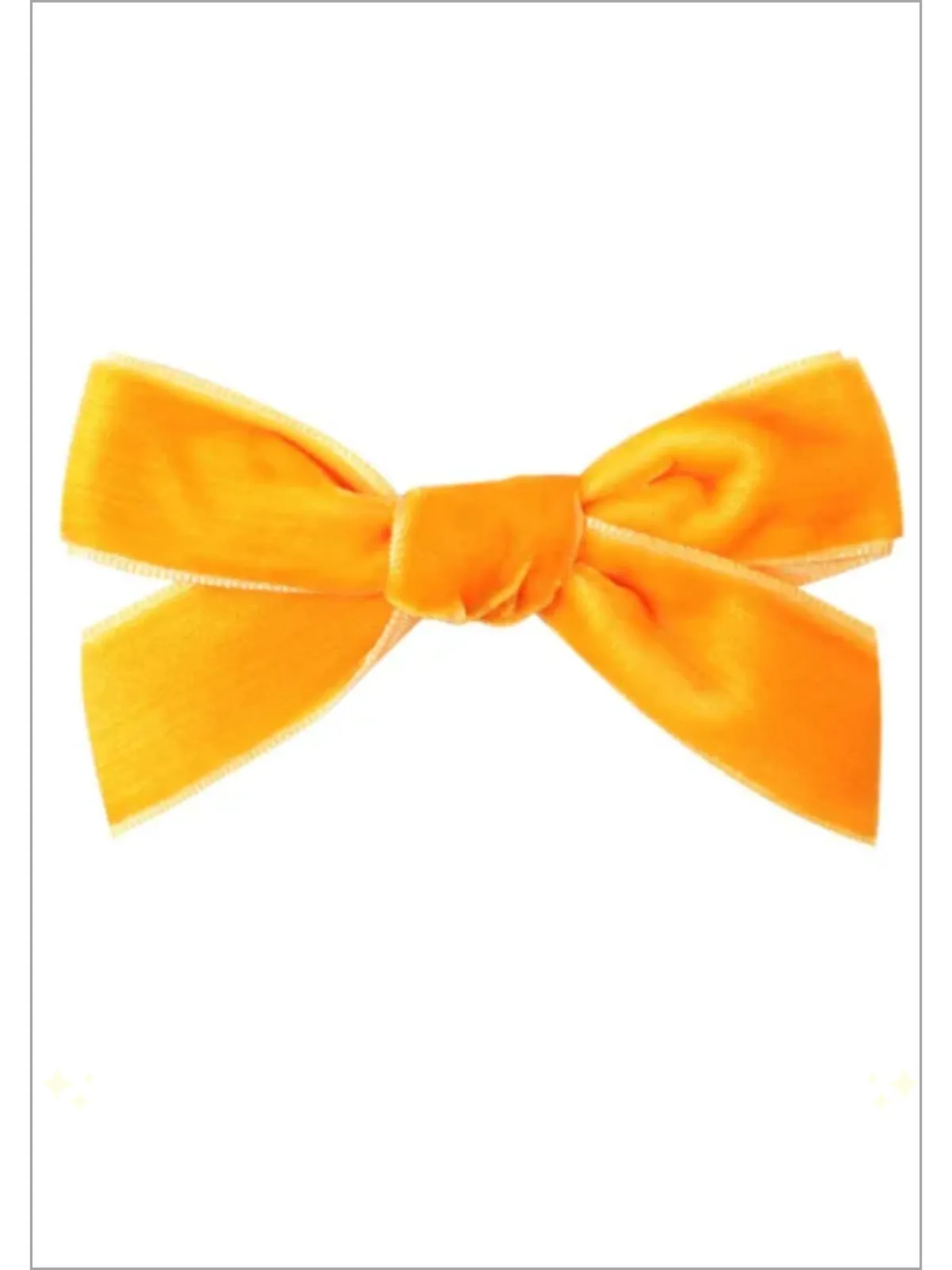 Girls Vivacious Velvet 2 Piece Hair Bows Clips