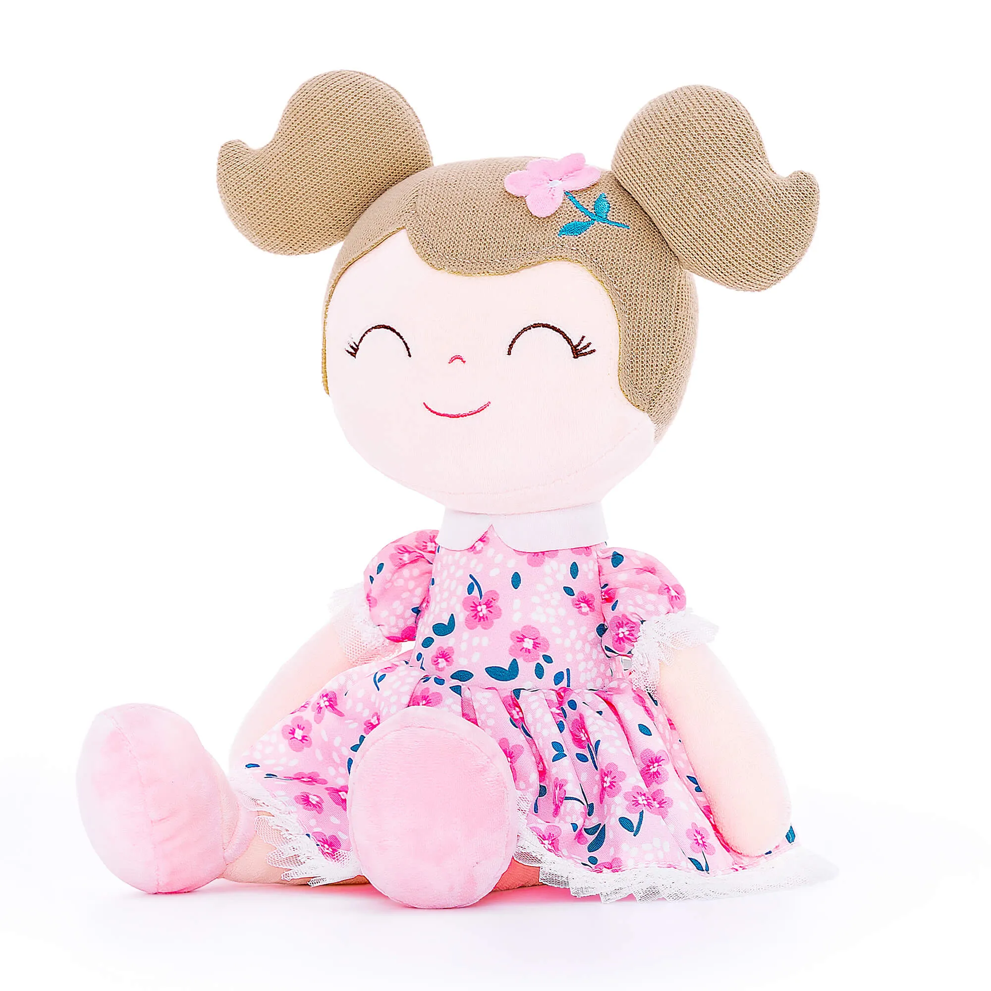 Gloveleya 16-inch Baby Girl Gift Flower Fairy Girls Dolls Cherry Blossom