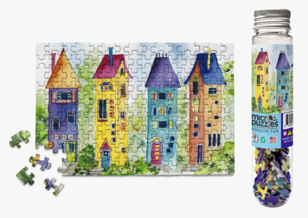 Gnome Homes Mini Jigsaw Puzzle