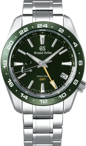 Grand Seiko Sport Collection 9R Spring Drive GMT Green SBGE257