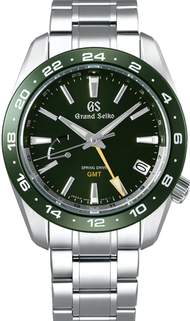 Grand Seiko Sport Collection 9R Spring Drive GMT Green SBGE257
