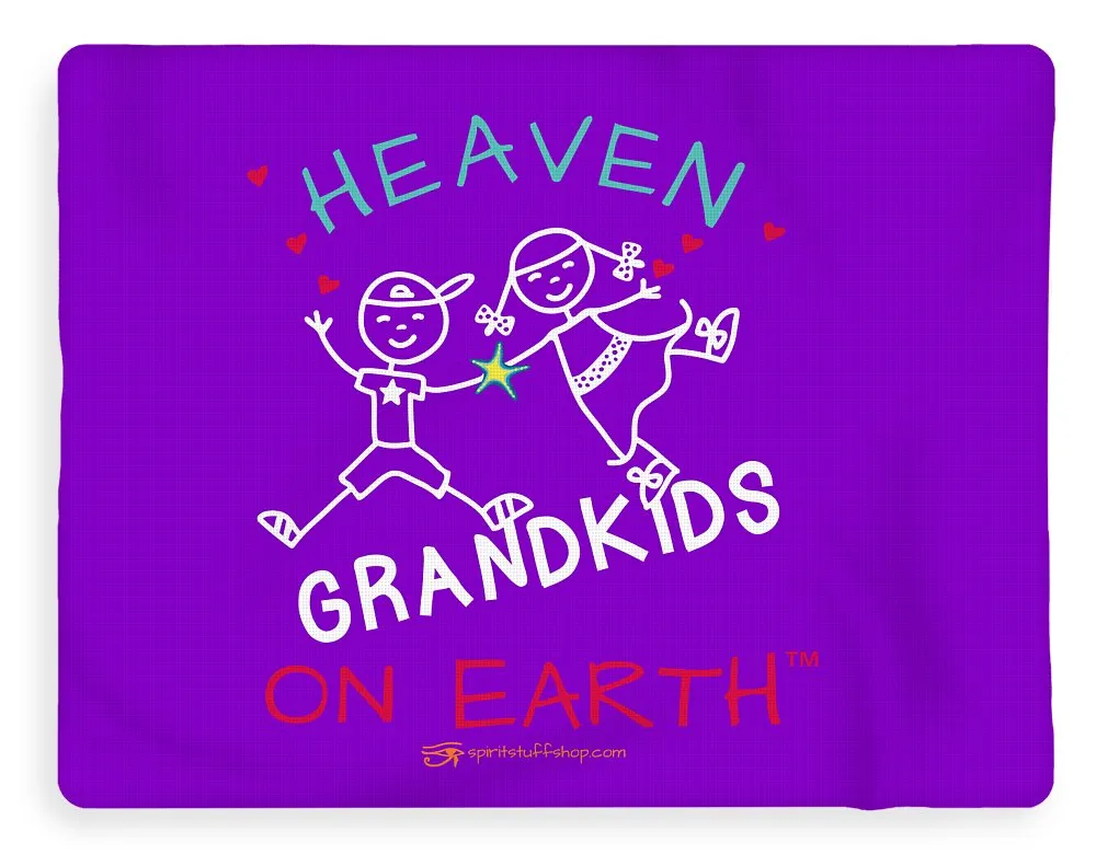 Grandkids Heaven on Earth - Blanket