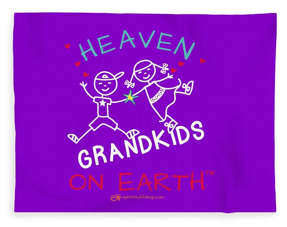 Grandkids Heaven on Earth - Blanket