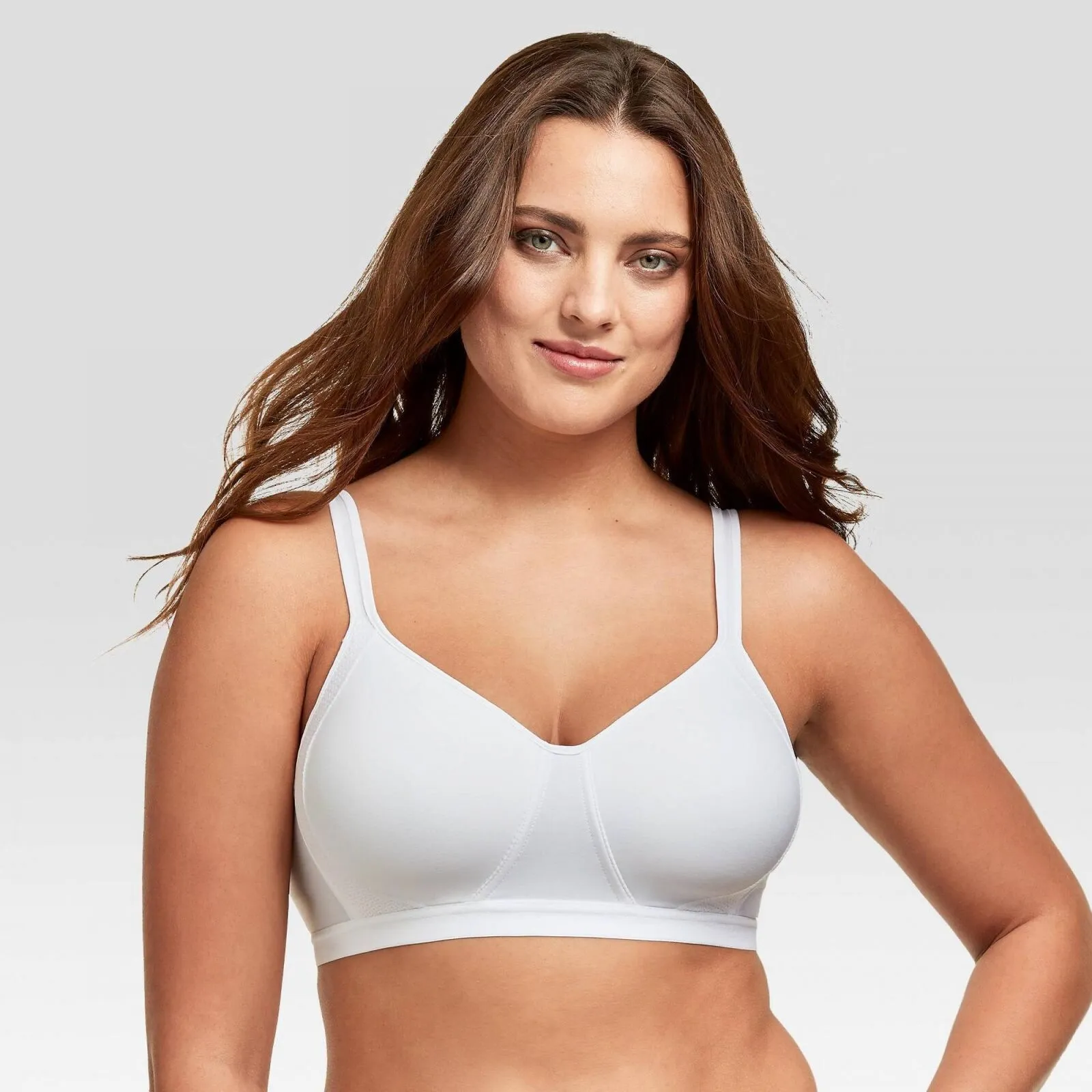 Hanes Women's Xtemp Foam Wirefree Bra G507 White S