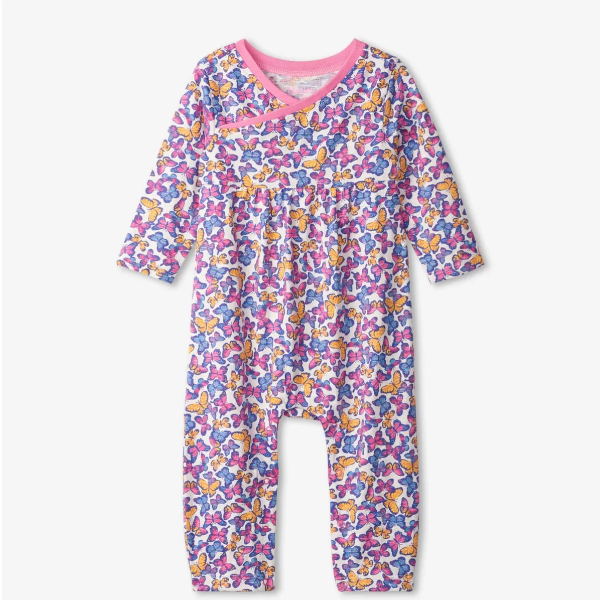 Hatley Kaleidoscope Butterflies Romper - Size 12-18 Months