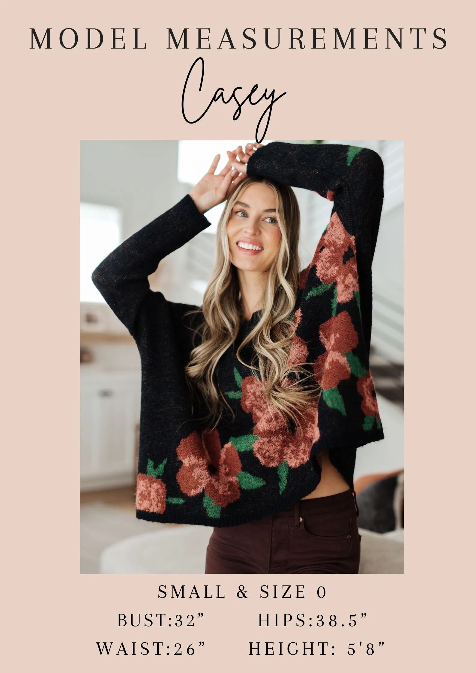 Hazel Blues® |  Follow Your Heart Drop Shoulder Sweater