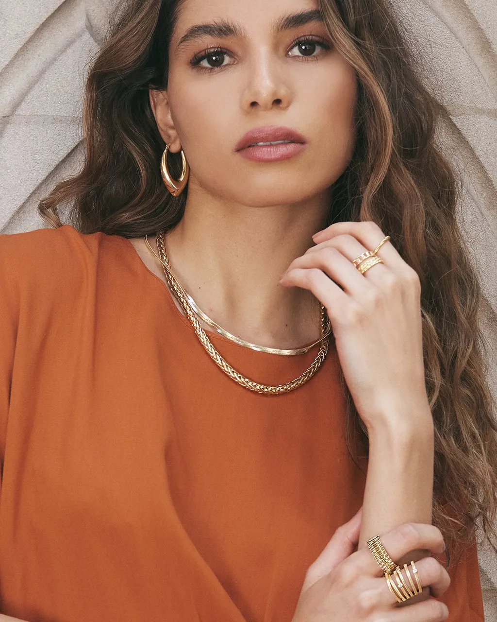 Herringbone Chain Necklace