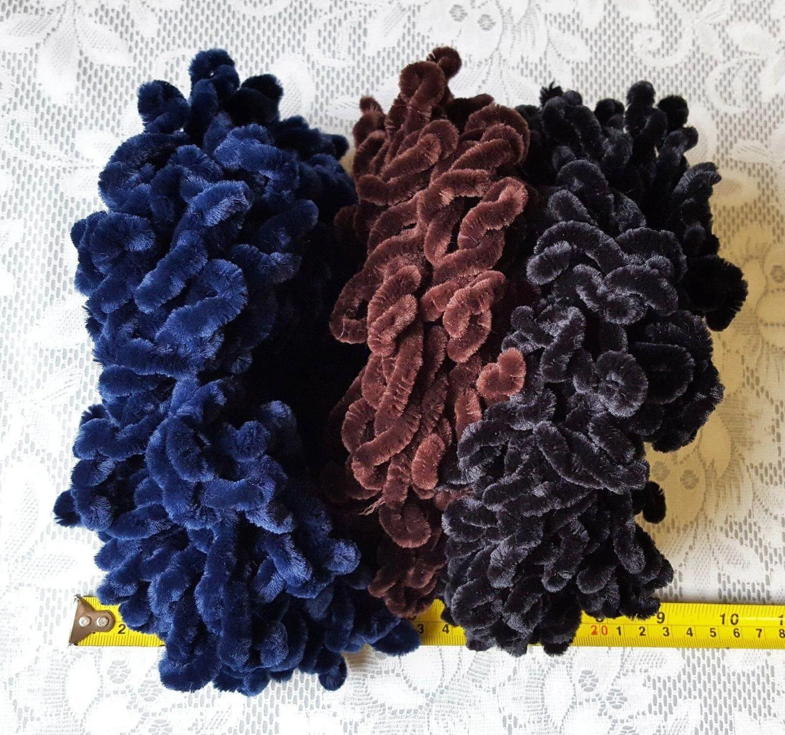 Hijab Khaleeji Volumizer Velvet Scrunchie Large Maxi Flower Hair Tie Bun Scarf