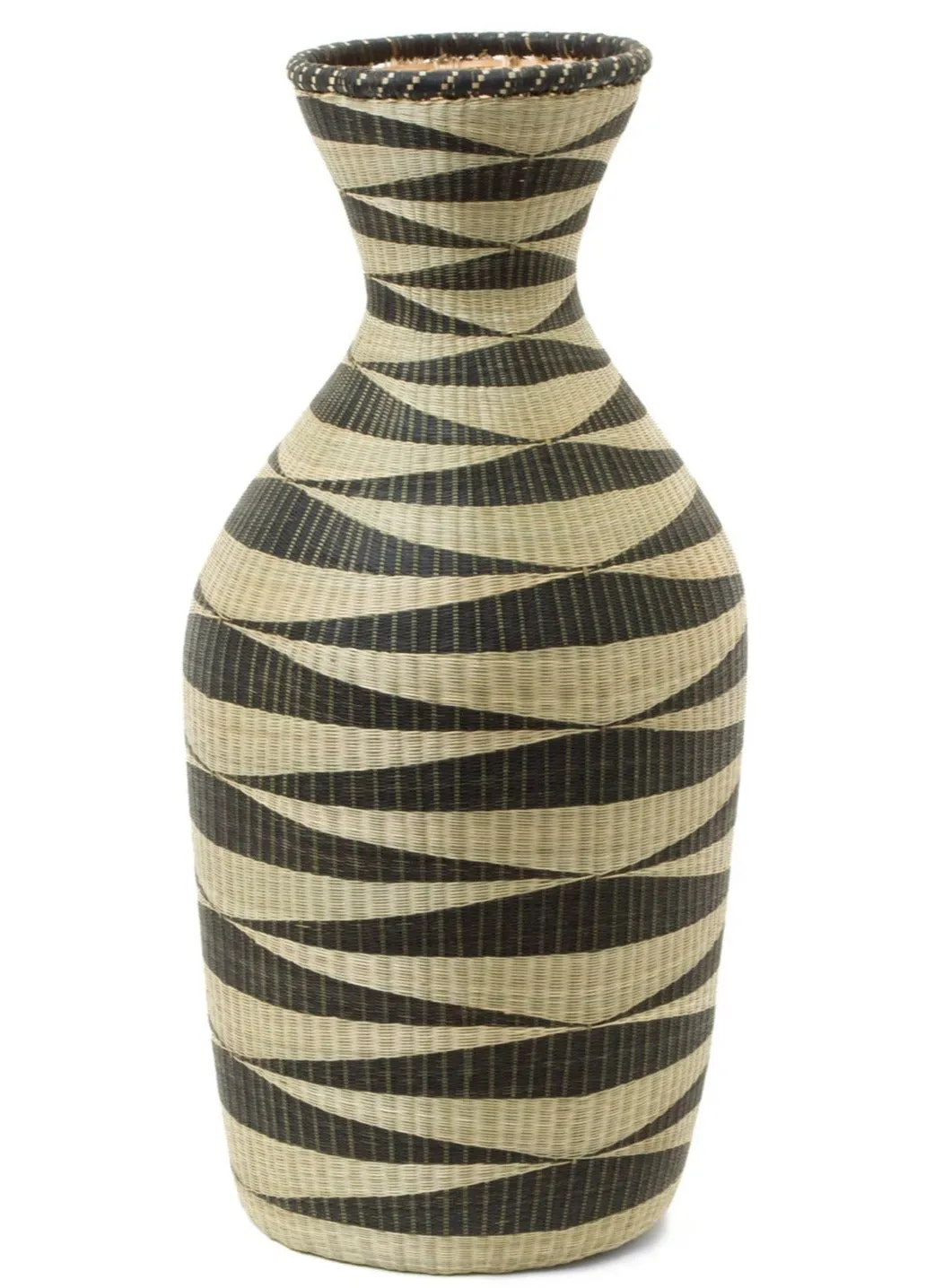 HUYE TALL FLOOR VASE 19" (RWANDA)