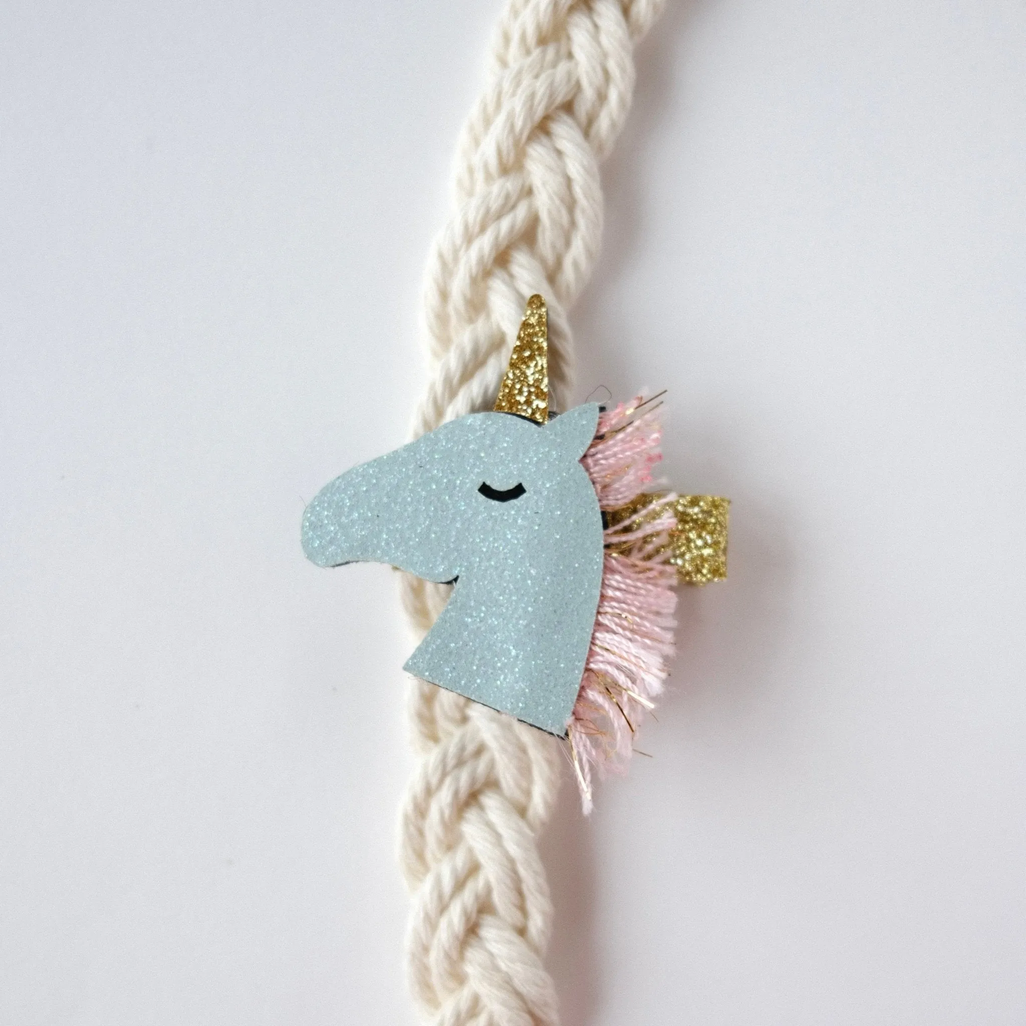 Isabella Unicorn Tassel Twinkle Hair Clip