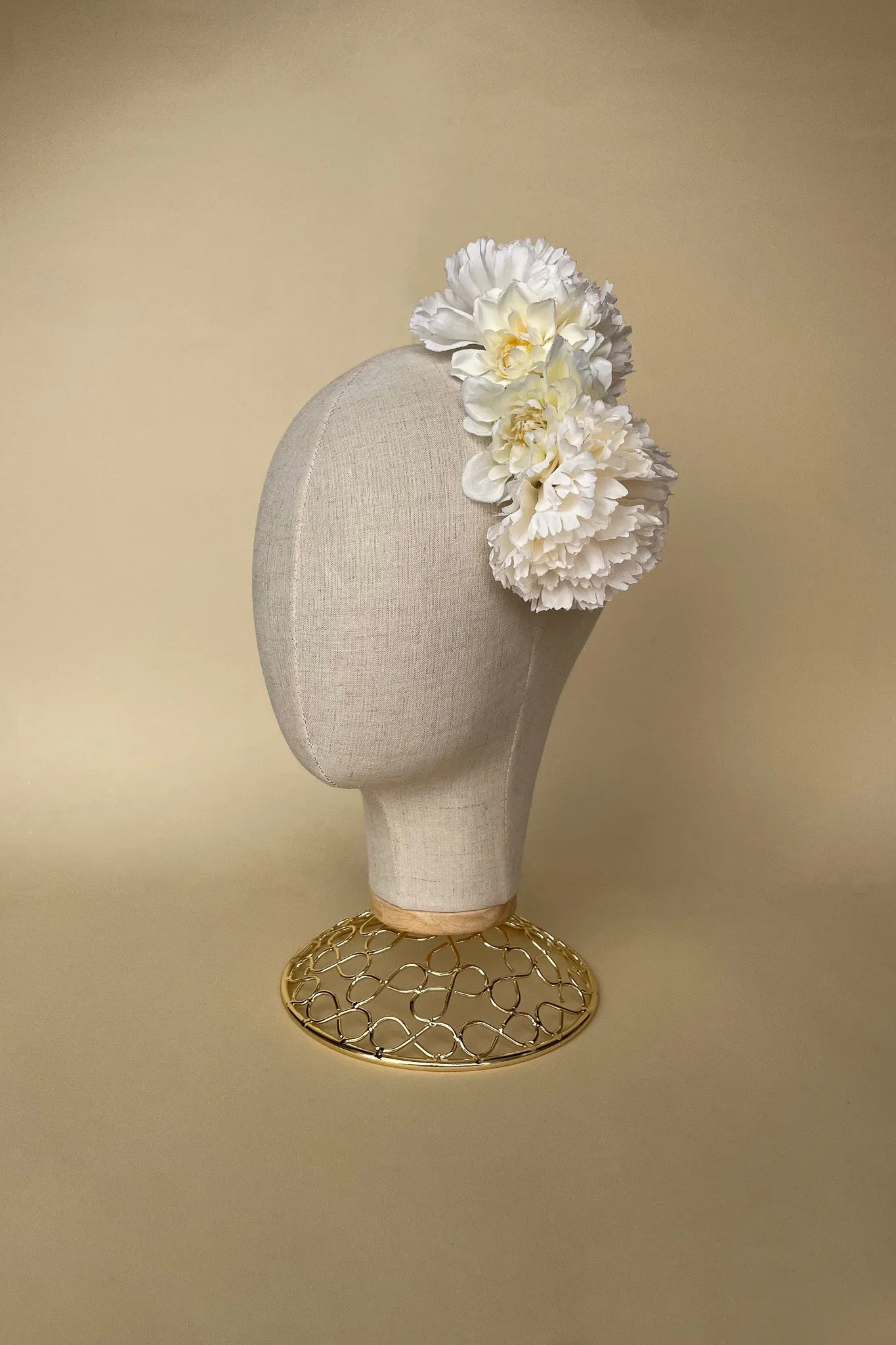 Ivory Flower Comb