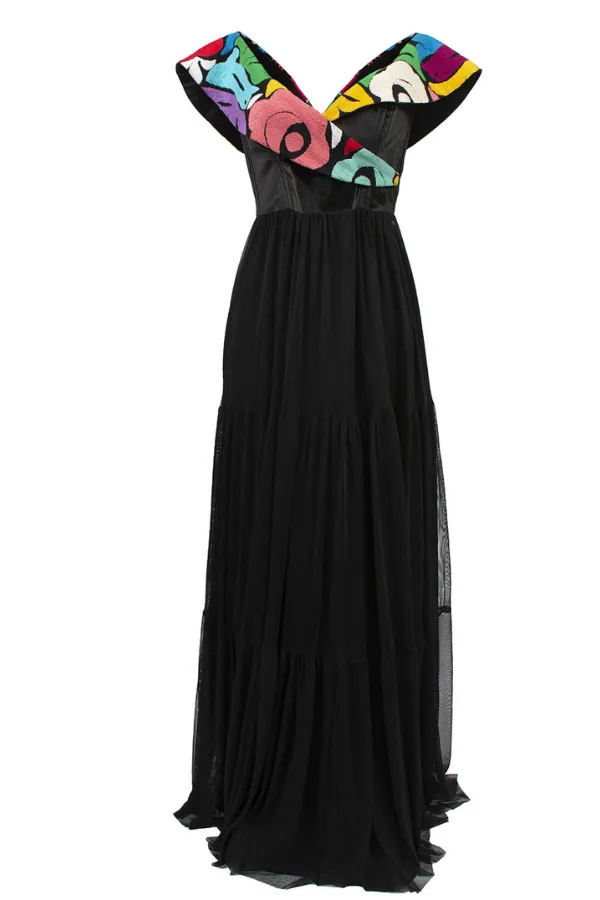 Jalapa de Díaz Embroidered Dress