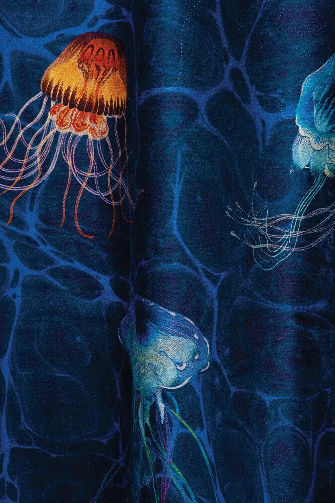 jellyfish velvet fabric
